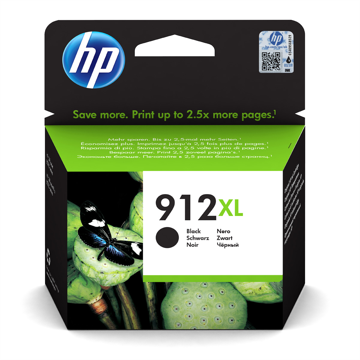 HP 912XL (3YL84AE) schwarz Druckerpatrone HP 912XL (3YL84AE) schwarz Druckerpatrone