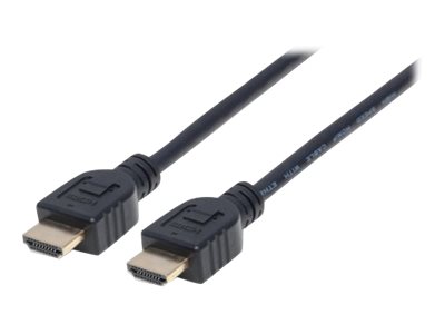 MANHATTAN HDMI-Kabel mit Ethernet-Kanal CL3-zertifiziert zur Wandinstallation HEC ARC 3D 4K60Hz Stecker/Stecker geschirmt schwarz 5m MANHATTAN HDMI-Kabel mit Ethernet-Kanal CL3-zertifiziert zur Wandinstallation HEC ARC 3D 4K60Hz Stecker/Stecker geschirmt schwarz 5m
