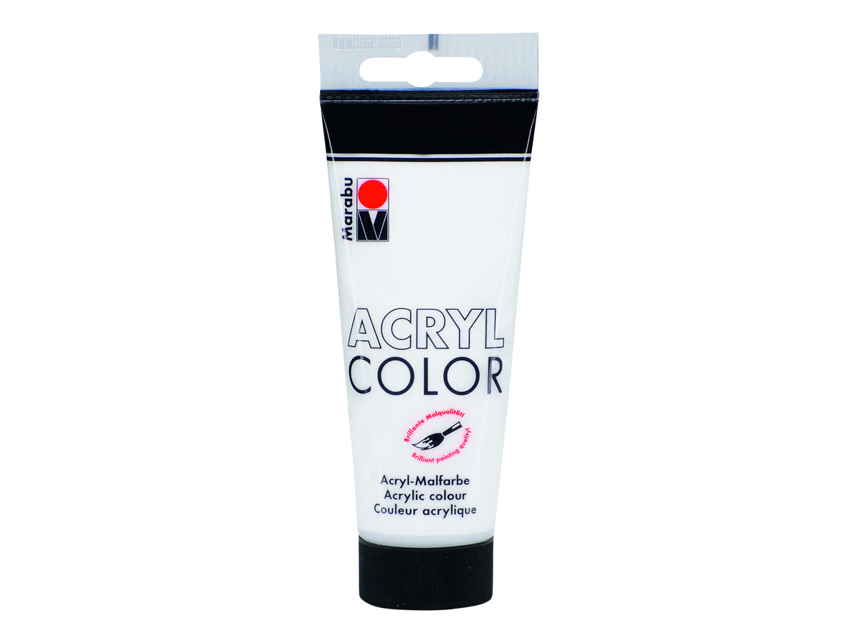 Marabu Acrylfarbe weià 100 ml Marabu Acrylfarbe weià 100 ml