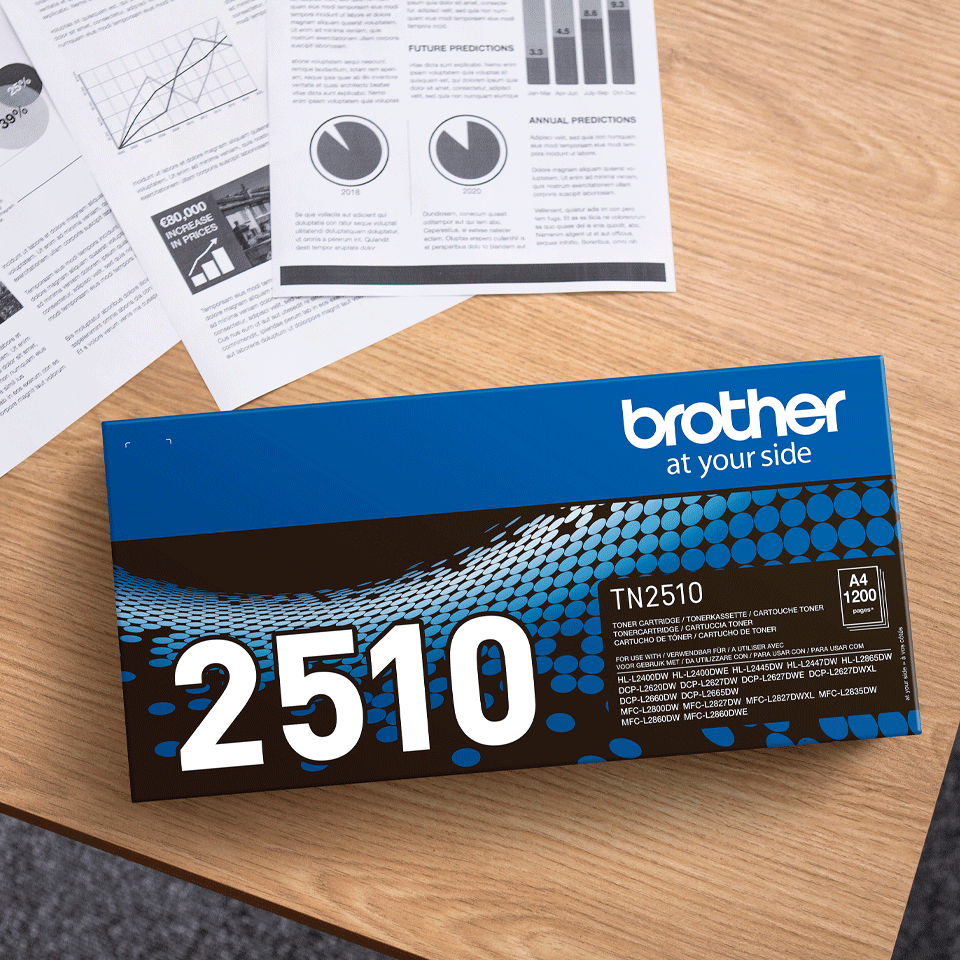TN2510 BROTHER HL Toner black ST 1200