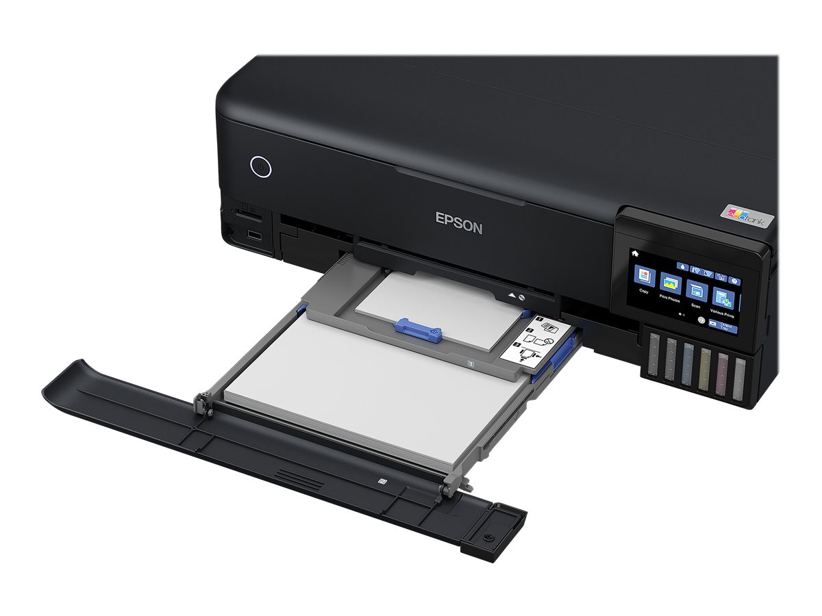EPSON EcoTank ET-8550 3 in 1 Tintenstrahl-Multifunktionsdrucker schwarz