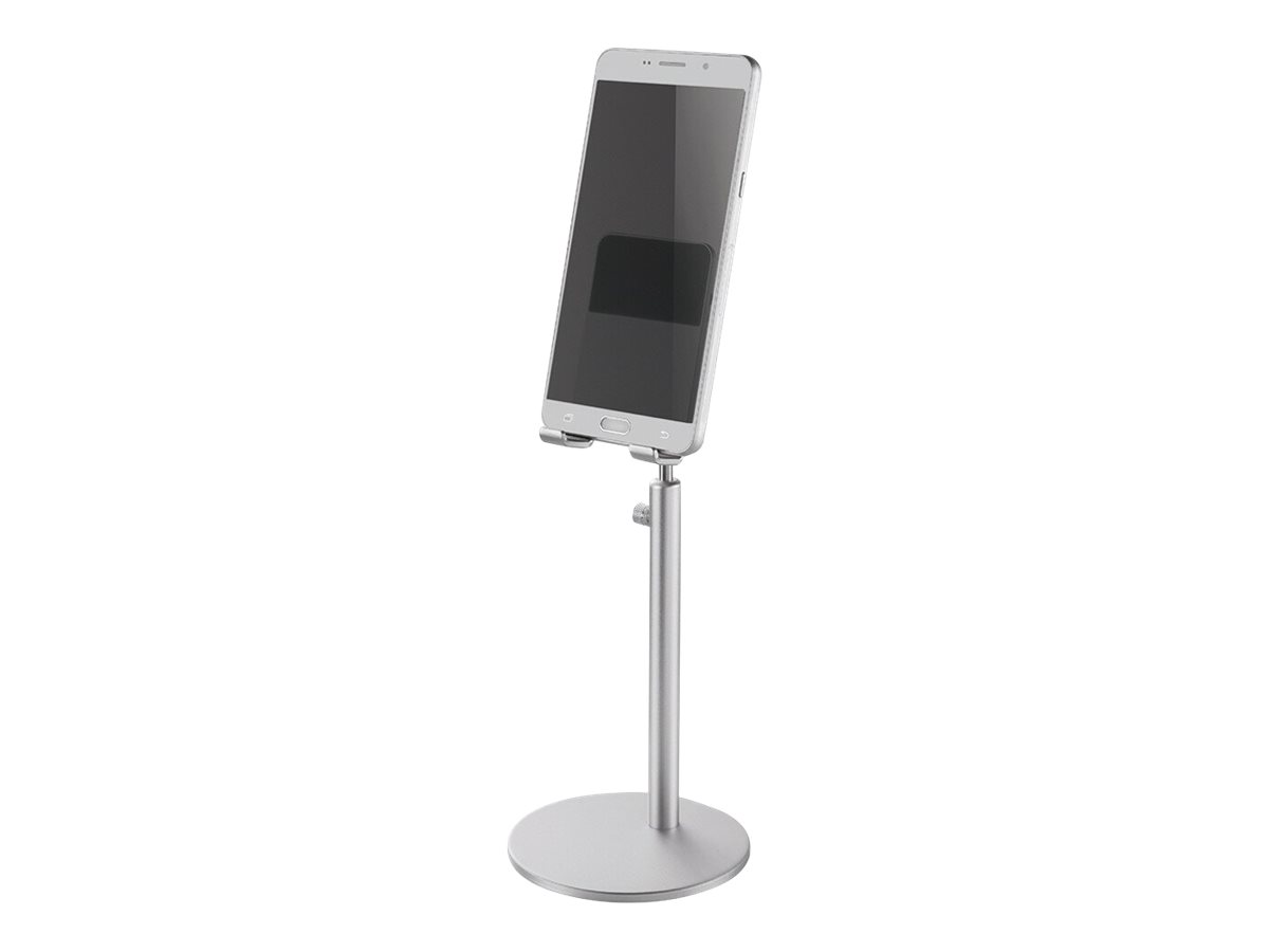 NEOMOUNTS SmartPhone Handy Halter bis 18cm 7Zoll Höhenverstelbarer Tischständer 17-27,5cm silber DeskStand NEOMOUNTS SmartPhone Handy Halter bis 18cm 7Zoll Höhenverstelbarer Tischständer 17-27,5cm silber DeskStand