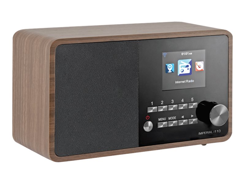 DABMAN i110 WLAN-Internet-Radio + Media-Player-Funktion, Holz DABMAN i110 WLAN-Internet-Radio + Media-Player-Funktion, Holz