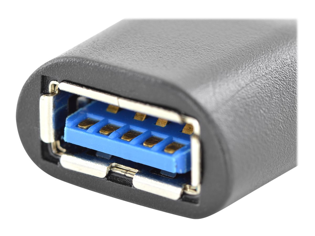 ASSMANN USB Typ-C Adapter Type-C - A St/Bu Super-Speed sw ASSMANN USB Typ-C Adapter Type-C - A St/Bu Super-Speed sw