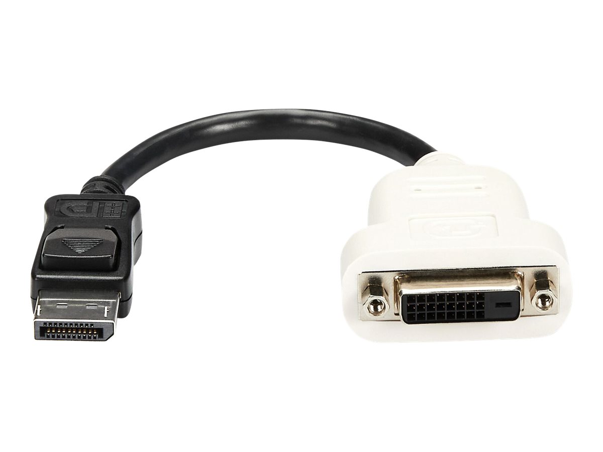 STARTECH.COM DisplayPort Adapter auf DVI - DP (Stecker) zu DVI-I (Buchse) Konverter - 1920x1200