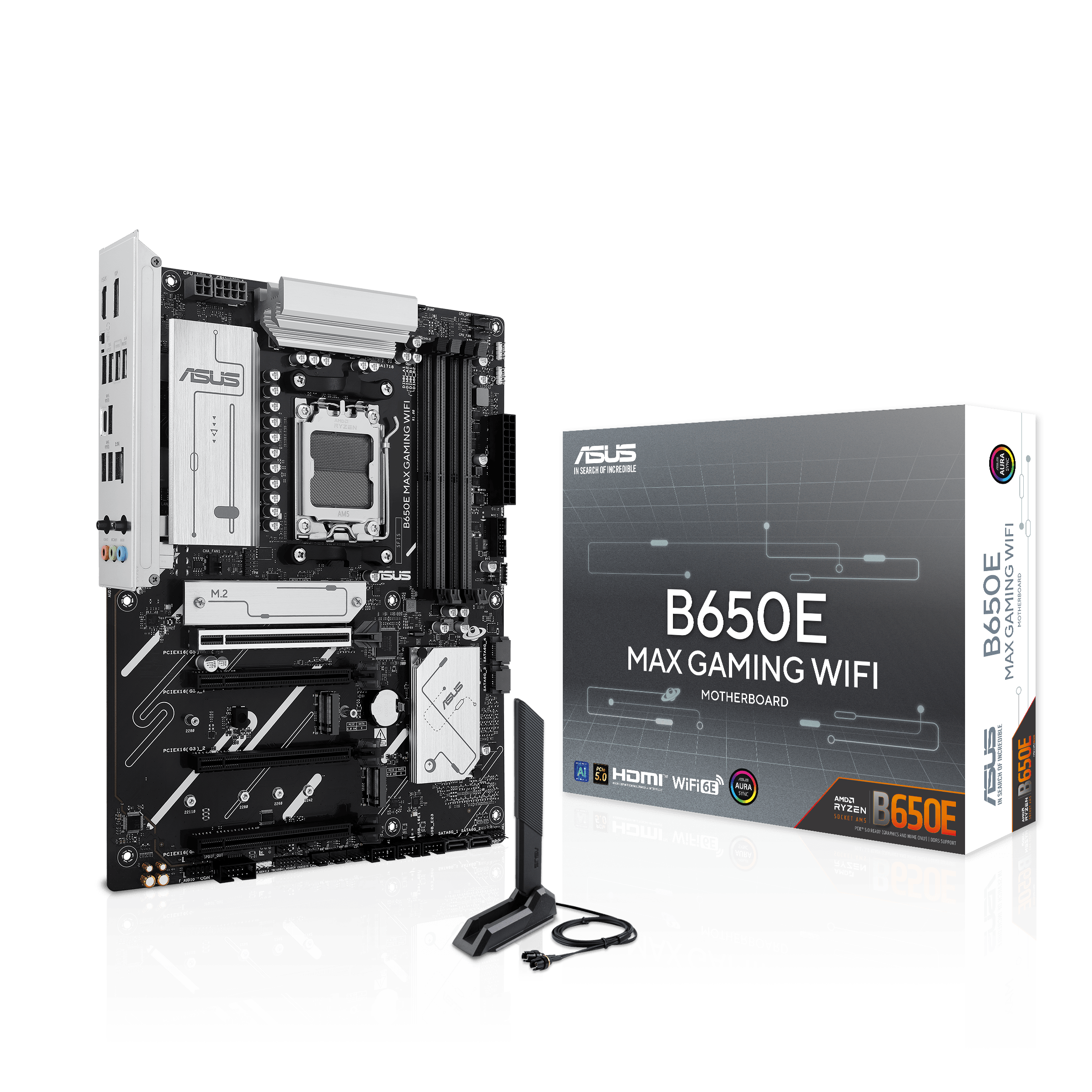ASUS B650E MAX GAMING WIFI ATX AMD B650 Wi‑Fi 6E