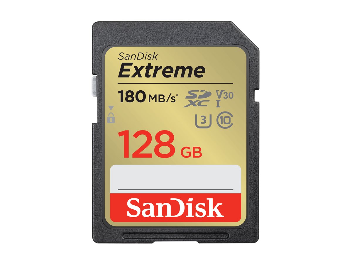 SanDisk Speicherkarte SDXCCard Extreme, 128 GB, 1 St