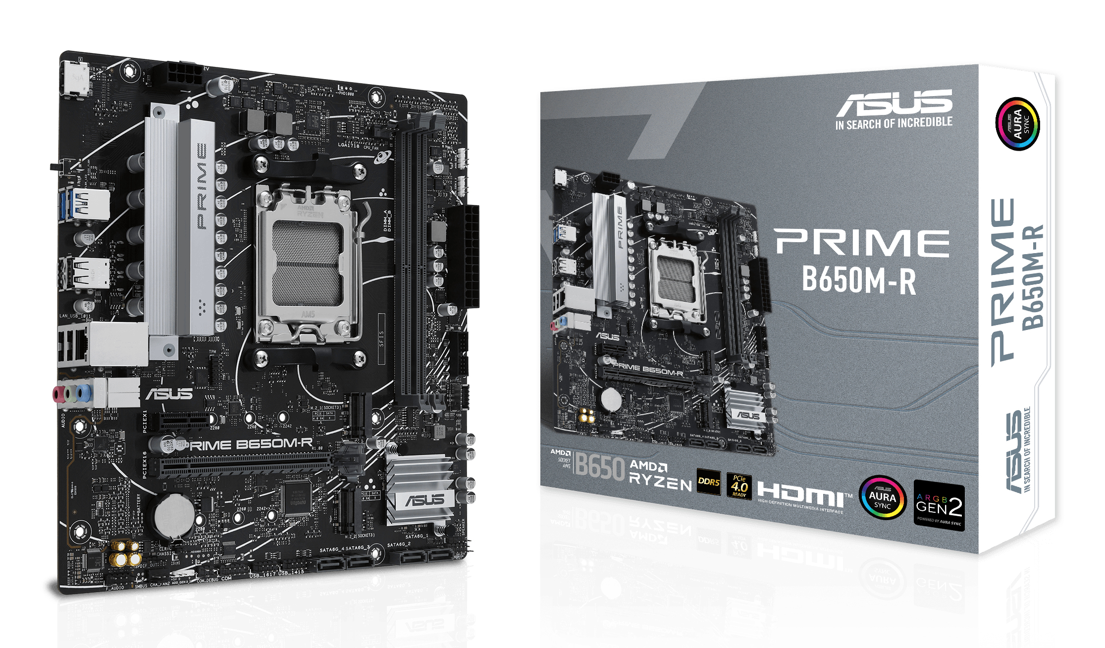ASUS PRIME B650MR D5 AM5 2xDDR4 4xSATA 2xM2