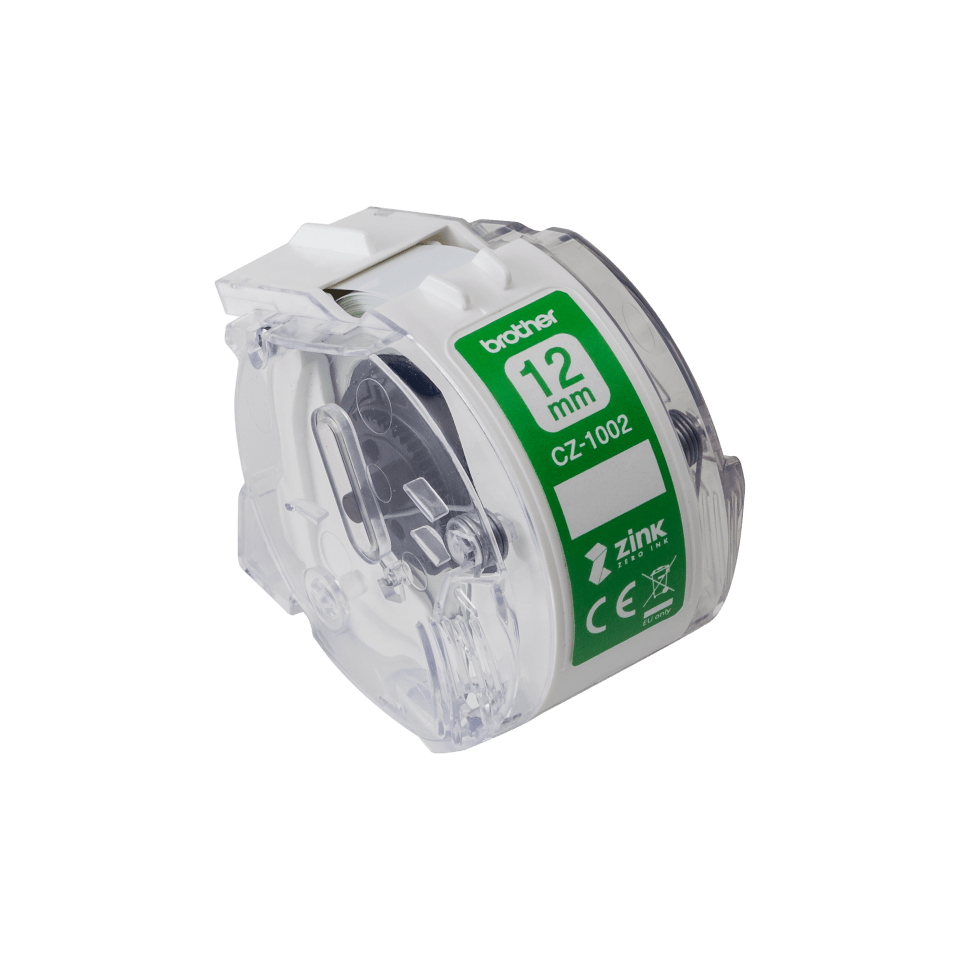 CZ1002 BROTHER PT Etikettenrolle 12mm