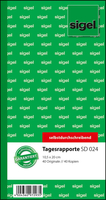 SIGEL Tagesrapport Formularbuch SD024 SIGEL Tagesrapport Formularbuch SD024