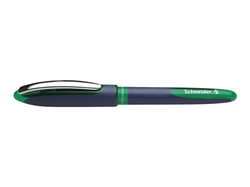 Schneider One Business Tintenroller gruenschwarz 0,6 mm, Schreibfarbe gruen, 1 St