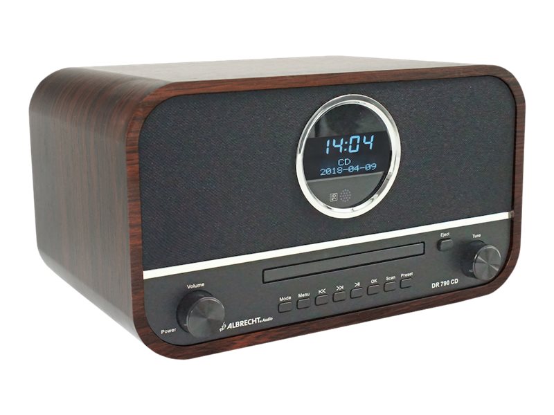 Albrecht DR 790 CD Digital-, UKW-Radio,Bluetooth, CD-Player, USB Albrecht DR 790 CD Digital-, UKW-Radio,Bluetooth, CD-Player, USB
