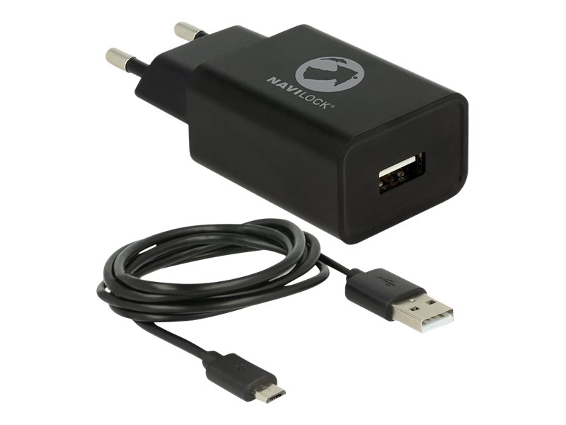 Navilock Netzteil extern USB A Buchse 1x 5 V 2,4 A