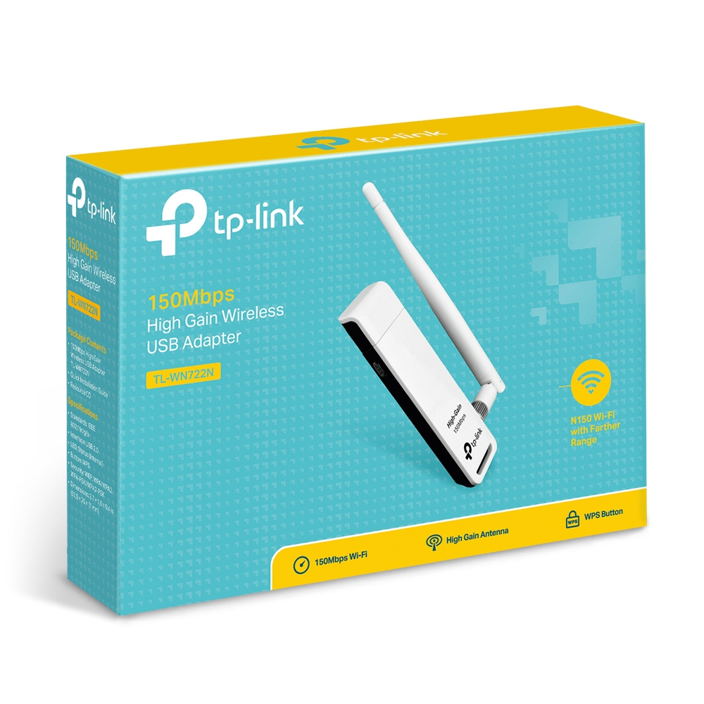 TP-LINK HIGH GAIN WLAN USB ADAPTER