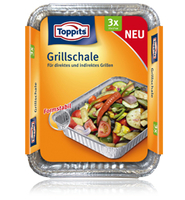 3 Toppits Aluschalen Grillschale 17,0 x 22,0 cm 3 Toppits Aluschalen Grillschale 17,0 x 22,0 cm