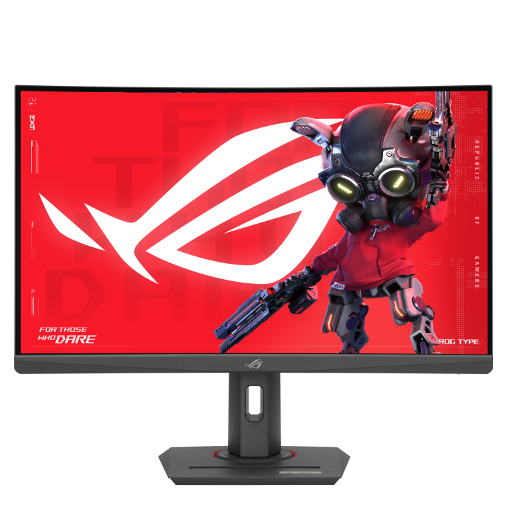 ASUS ROG Strix XG27WCS 68,58cm 27Zoll Fast VA WLED Curved 1500R QHD 169 180Hz 400cdm2 1ms HDMI DP USBC Black