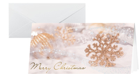10 SIGEL Weihnachtskarten Winter Passion DIN lang