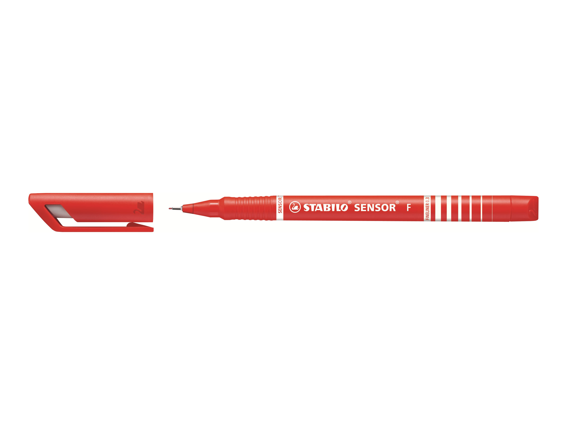 STABILO sensor 189 Fineliner rot 0,3 mm, 1 St.