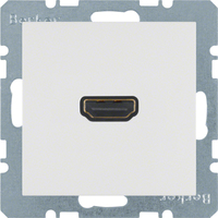 Berker High Definition Steckdose 3315438989 polarweiss glänzend