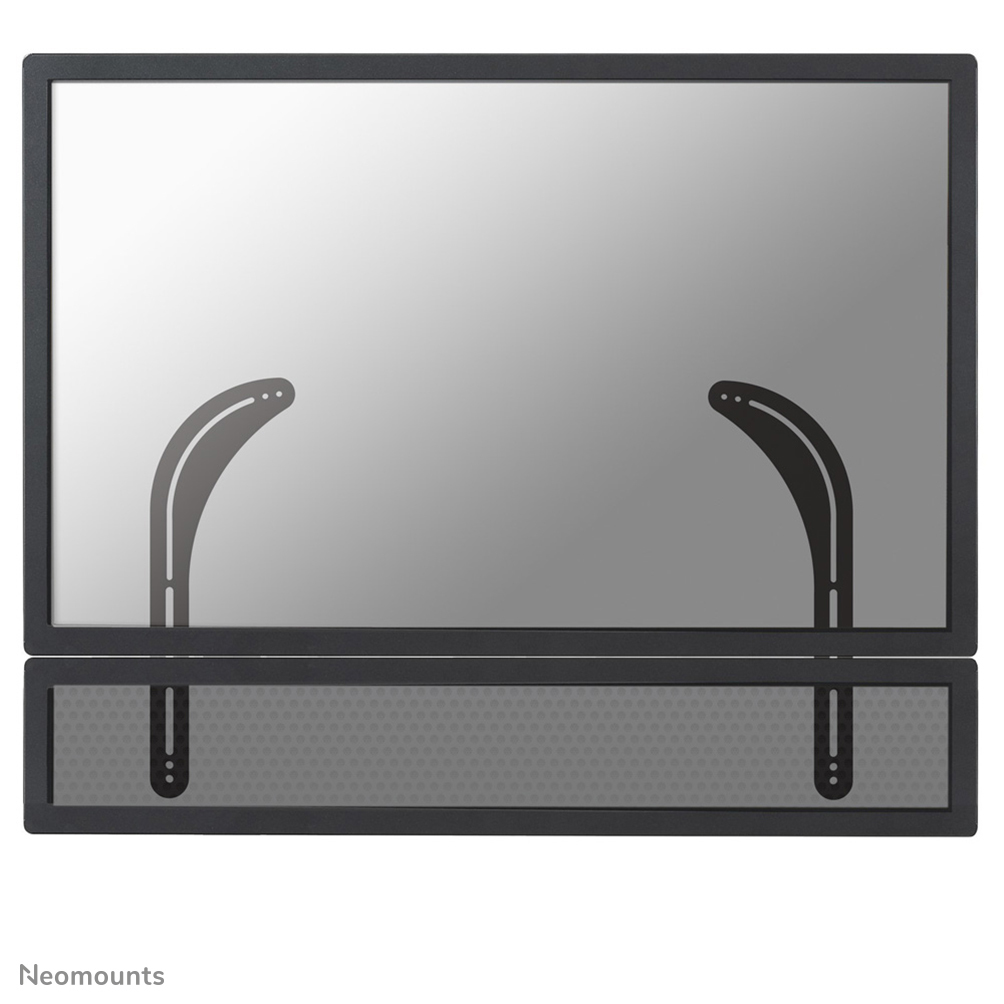NEOMOUNTS NSSB100 Soundbar Mount VESA 200x100600x400mm hoehenverstellbar drehschwenkkippbar schwarz