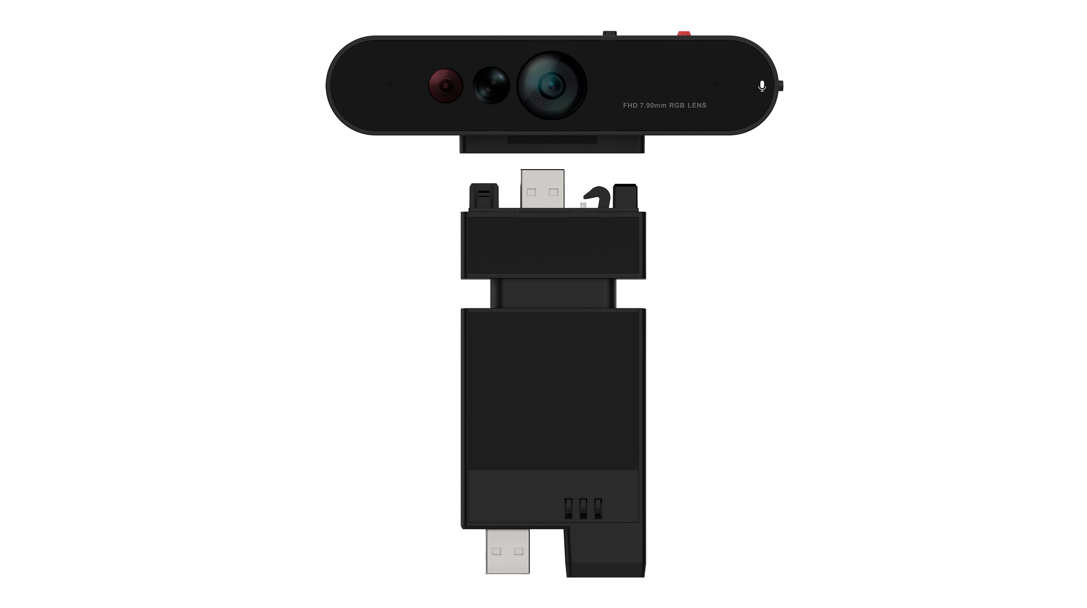 LENOVO ThinkVision MC60 Monitor Webcam Short stack for P24h30 P24q30 T34w30 P49w30 Monitors