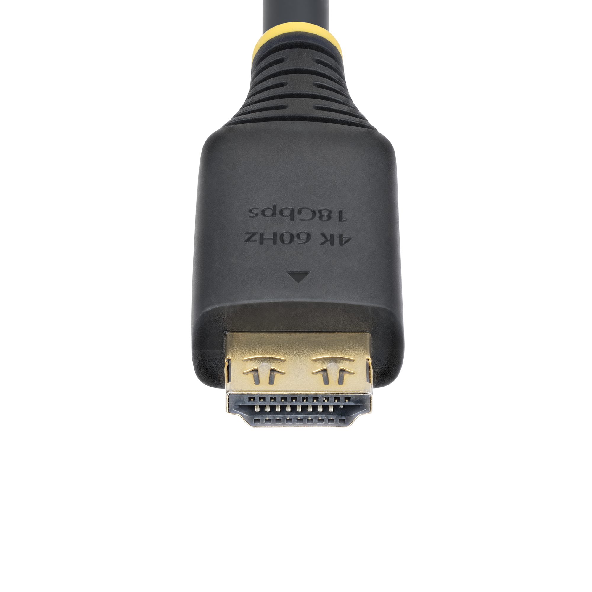 STARTECHCOM 5m High Speed HDMI Kabel mit Griffsteckern 4K 60Hz und 1440p 144Hz 18Gbps UHD HDMI ArceArc Kabel mit TPEMantel