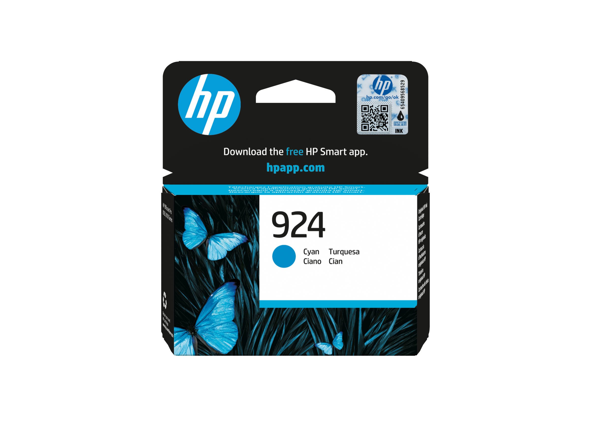 HP 9244K0U3NE cyan Druckerpatrone