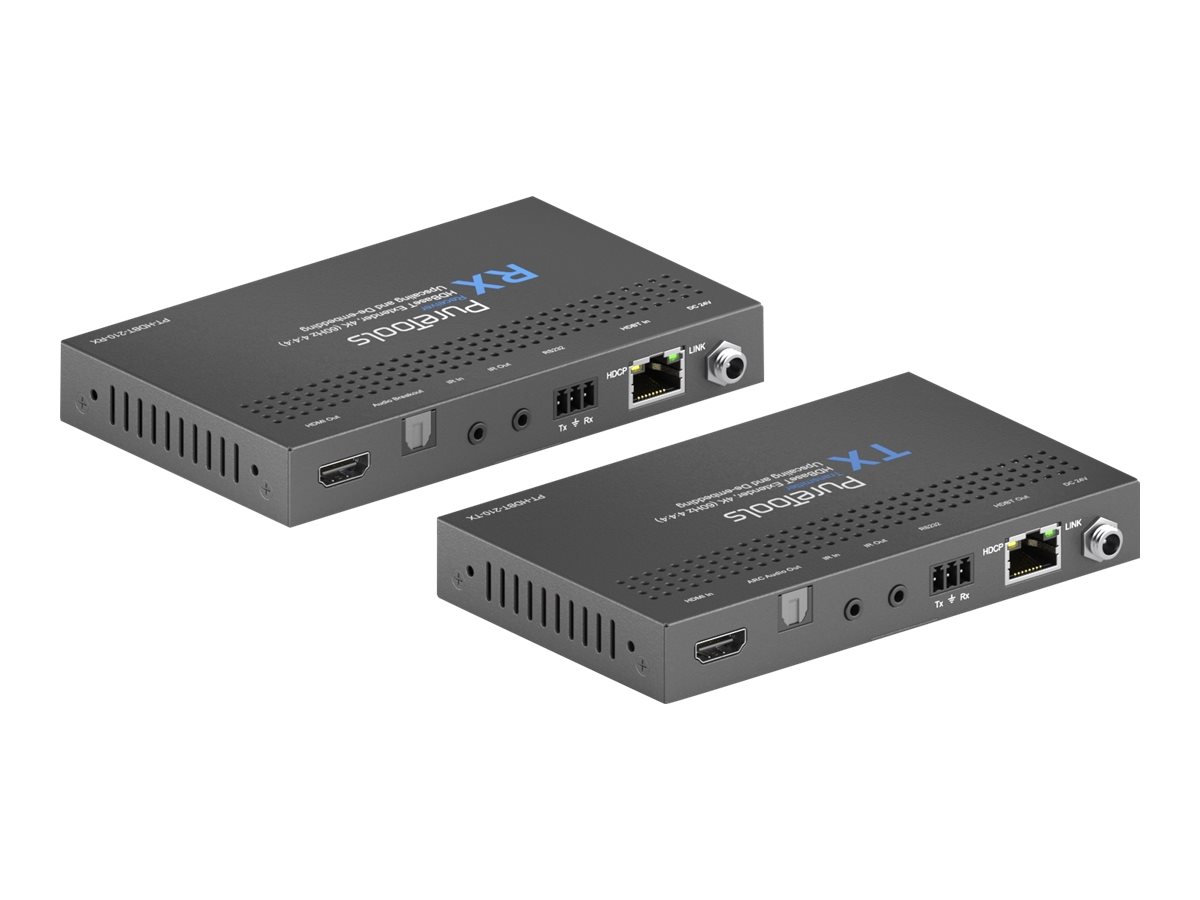 PureLink PureTools - HDBaseT Extender Set, 18G HDR. 40m@4K, 70m@1080p. 1080p b