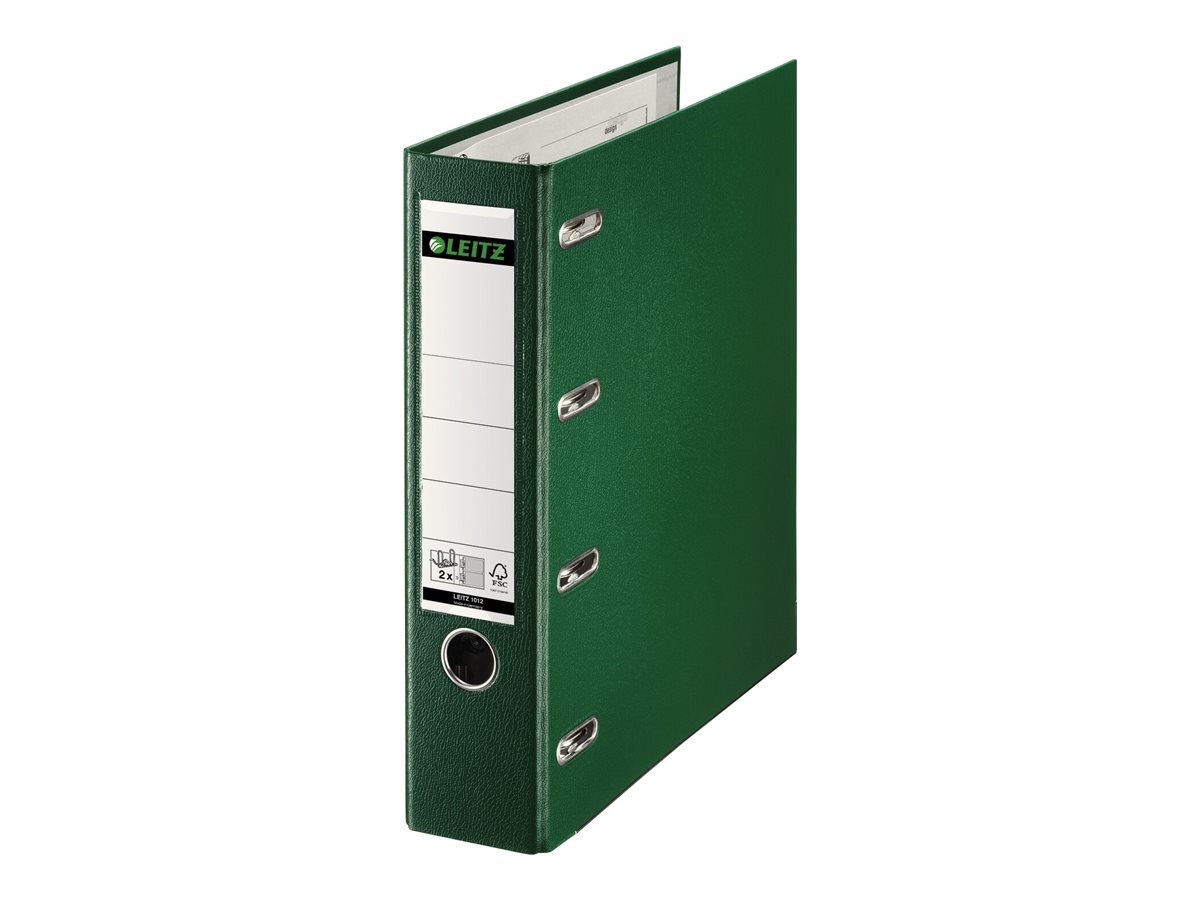 LEITZ Doppelordner gruen Karton 7,5 cm