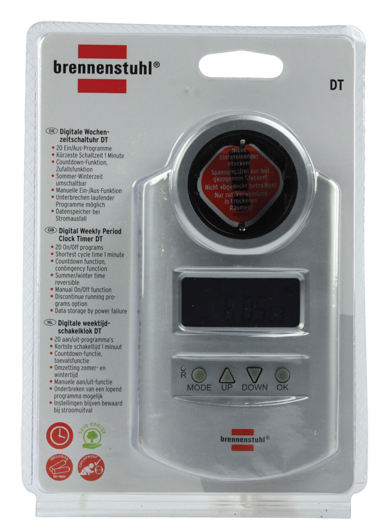 Brennenstuhl Primera-Line Digital Weekly Timer DT