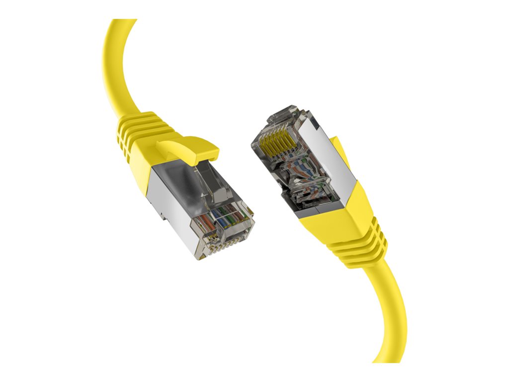 EFB Netzwerkkabel CAT81 SFTP PIMF 40GB Ethernet Kupfer 5m gelb
