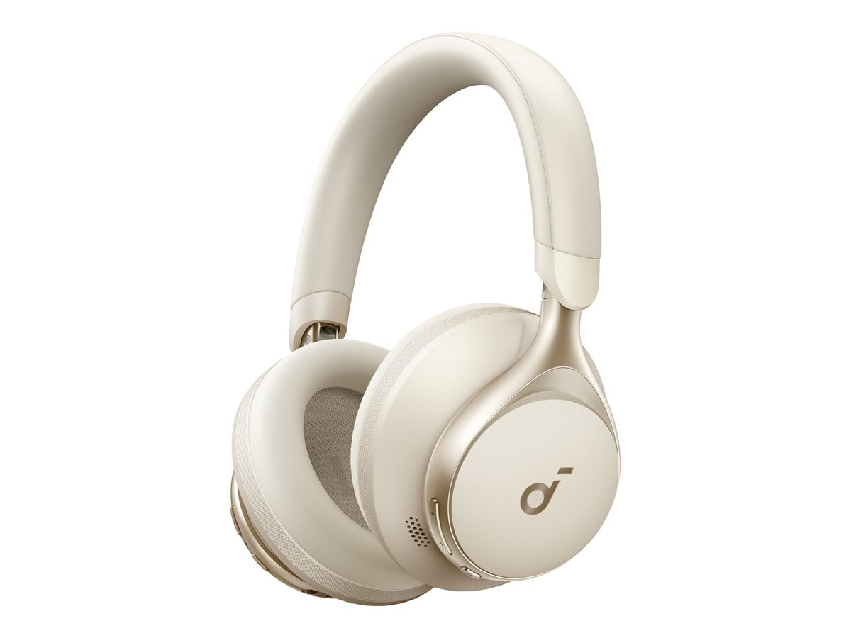 ANKER Soundcore Space One cream Over-Ear Bluetooth Kopfhörer adaptives ANC USB-C