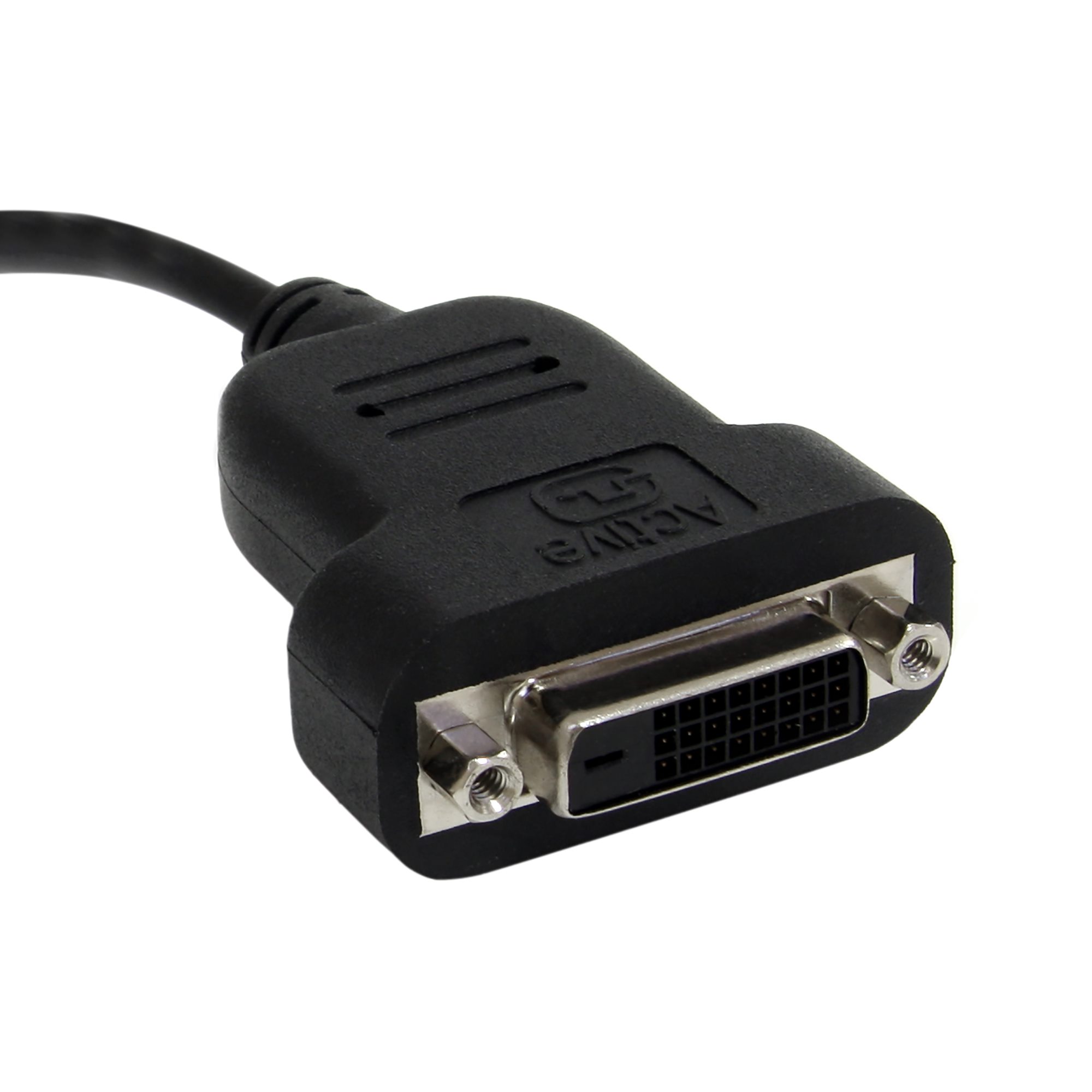 STARTECHCOM Aktiver Mini DisplayPort auf DVI Adapter mDP zu DVI SteckerBuchse Konverter 1920x1200