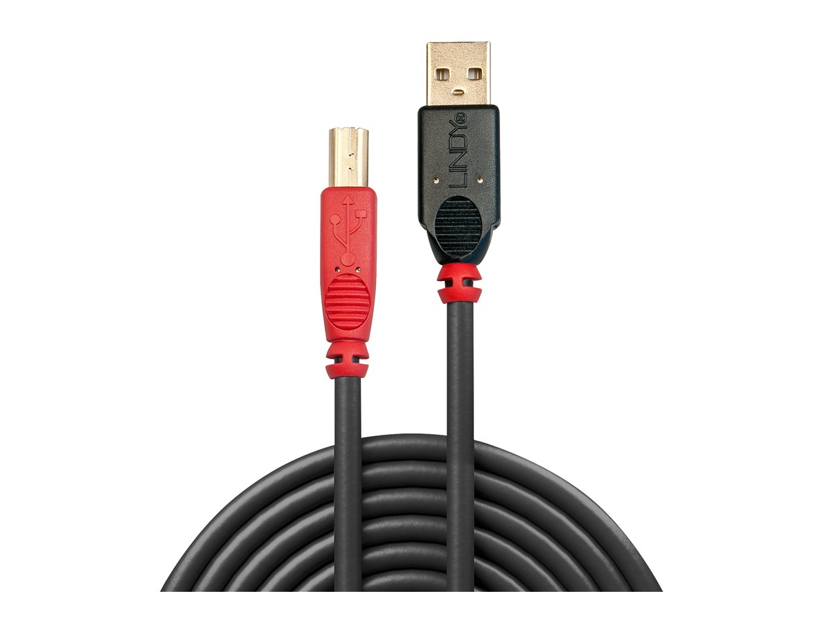 LINDY USB 2.0 Aktivkabel A/B 15m USB 2.0 High Speed bis 480MBit/s LINDY USB 2.0 Aktivkabel A/B 15m USB 2.0 High Speed bis 480MBit/s