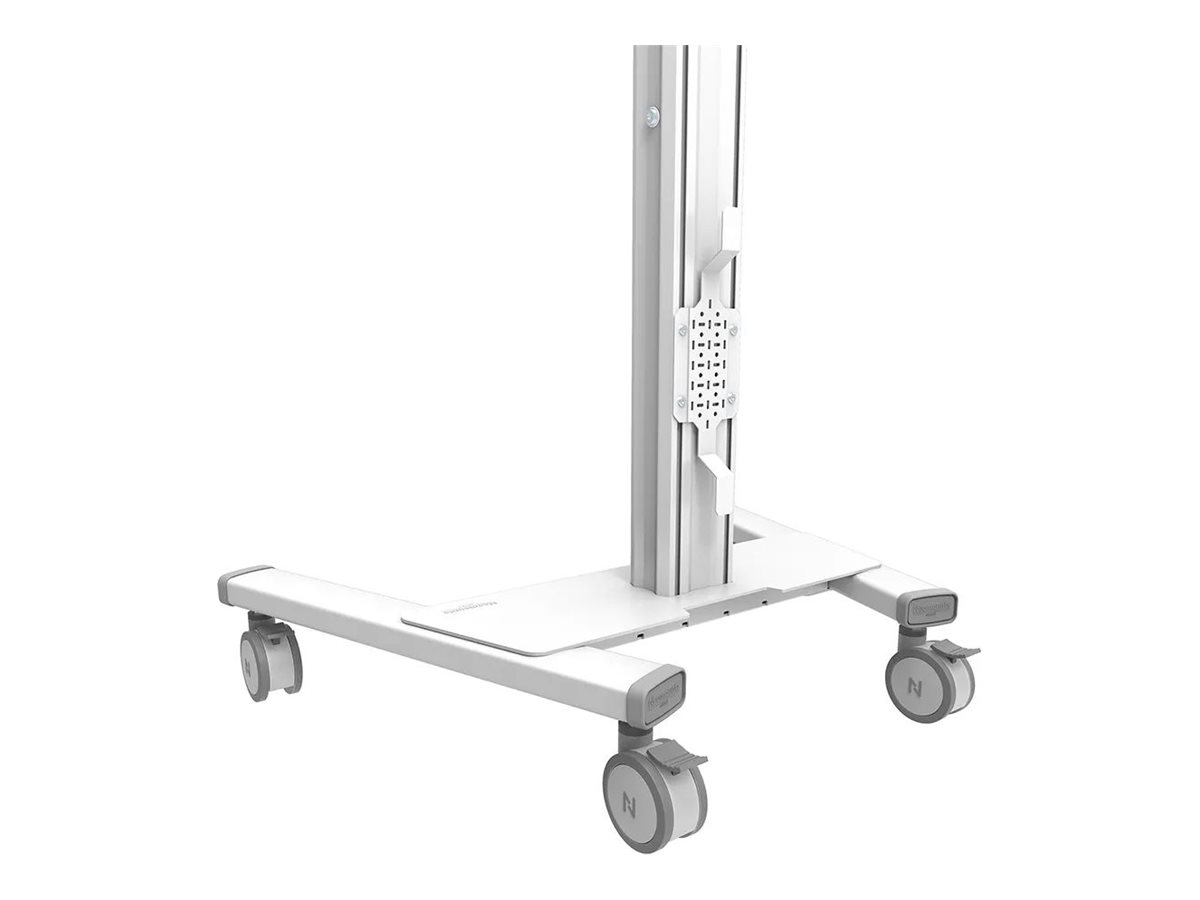 NEOMOUNTS Move Up Mobile Display Floor Stand 81,28cm 32Zoll - 190,5cm 75Zoll 10cm. Wheels