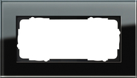 Gira Rahmen 100205 2fach o.M. Esprit Glas schwarz Gira Rahmen 100205 2fach o.M. Esprit Glas schwarz
