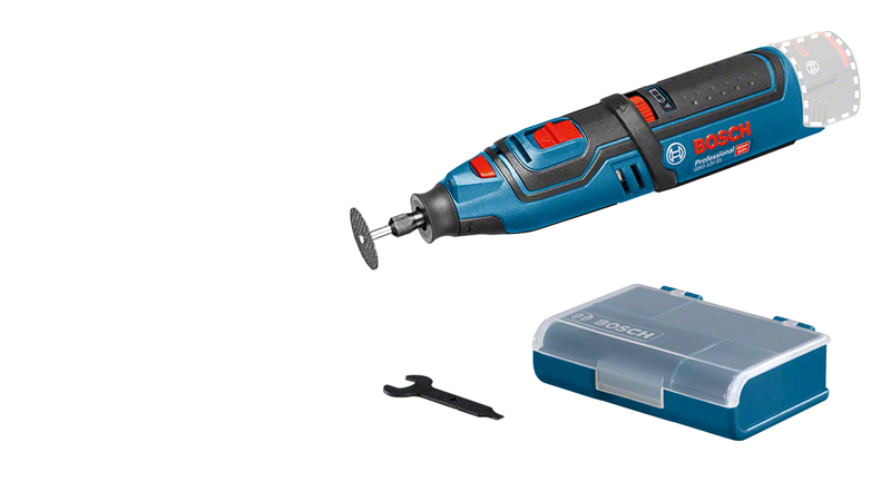 BOSCH Professional GRO 12V-35 Akku-Rotationsschneider 12,0 V, ohne Akku