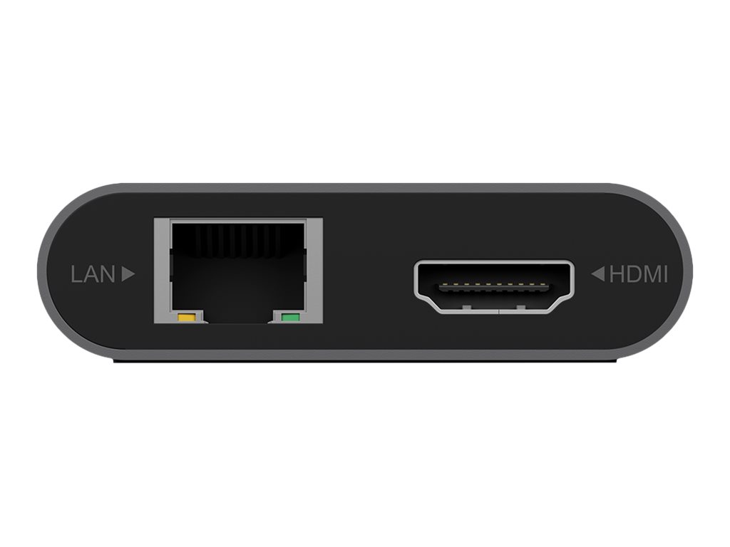 ICY BOX IB-DK4050-CPD Notebook Dockingstation 2 High Speed HDMI Type-A 1x DP1.4 2x USB 3.0 Type-A 2x USB 2.0 Type-A 1x USB 3.0Type-C