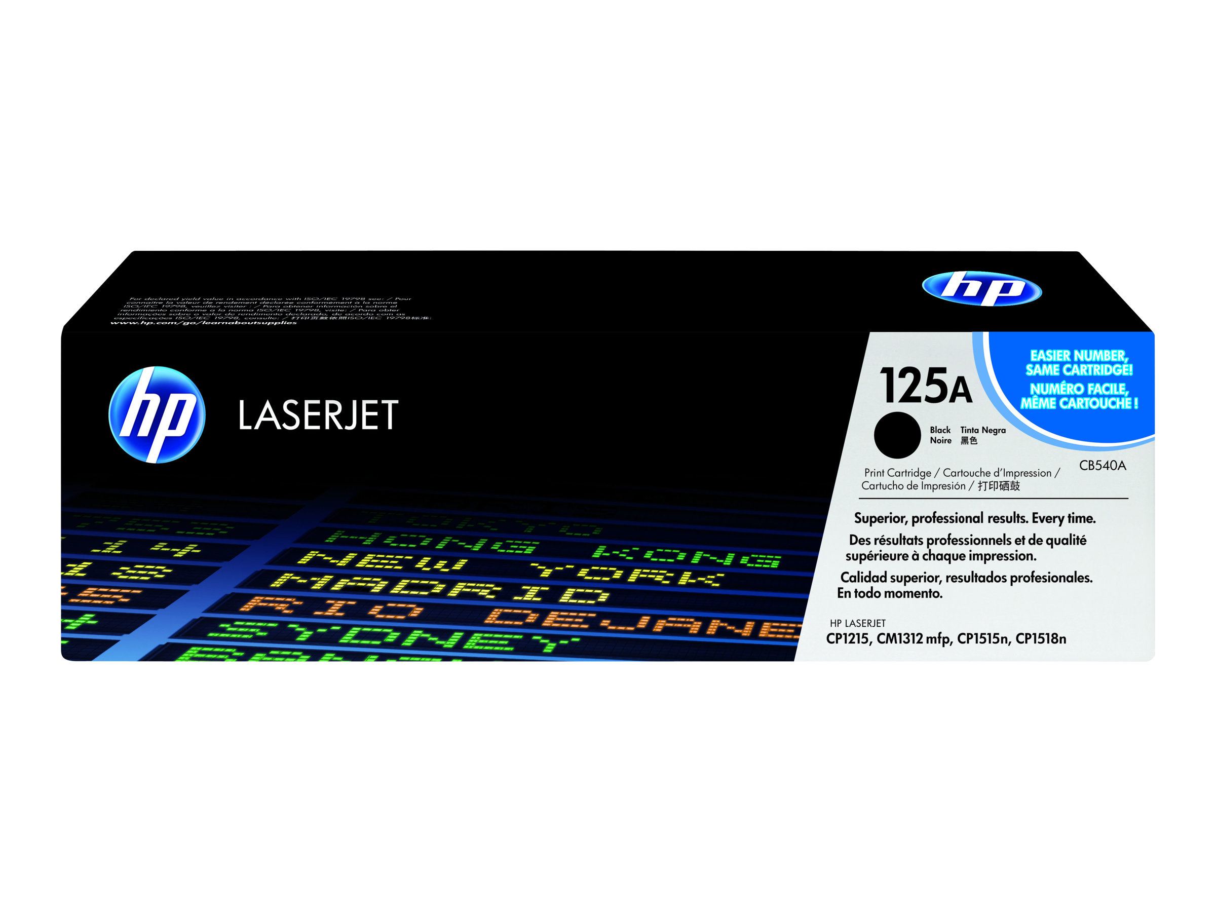 HP 125A (CB540A) schwarz Tonerkartusche