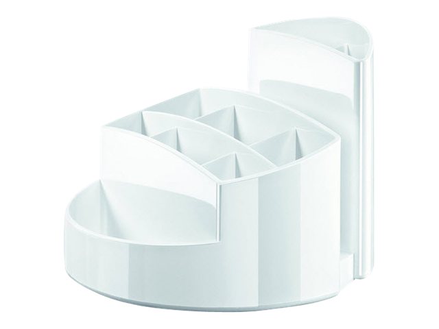 HAN Stiftehalter RONDO weiss Polystyrol 9 Faecher 14,0 x 14,0 x 10,9 cm HAN Stiftehalter RONDO weiss Polystyrol 9 Faecher 14,0 x 14,0 x 10,9 cm