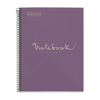MIQUELRIUS Collegeblock Eco Emotions 1 kariert DIN A4 Innenrand, 1 St