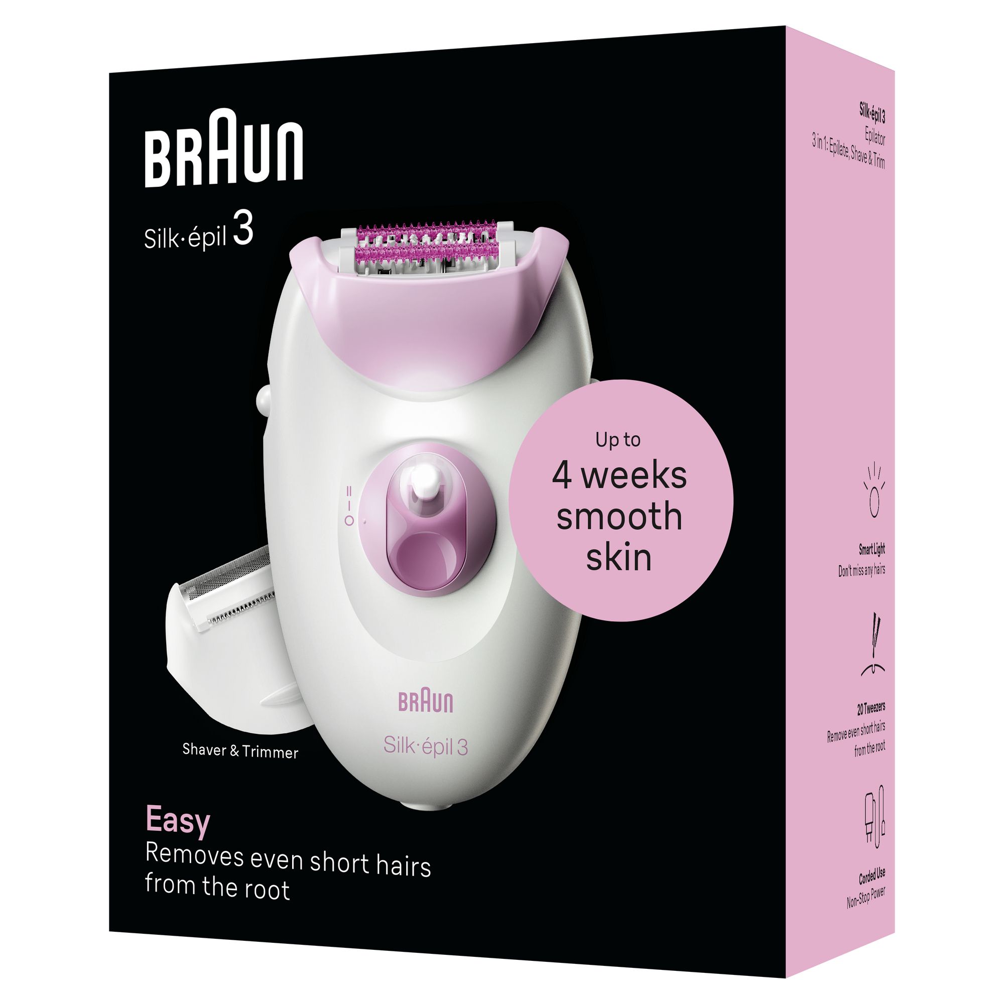 Braun Silképil 3031
