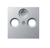 Gira Abdeckung 086926 Antennensteckd. System 55 Alu
