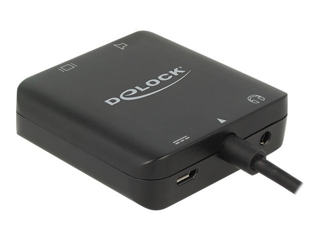 Delock Adapterkabel HDMI-A Stecker > HDMI + Audio Extractor 4K