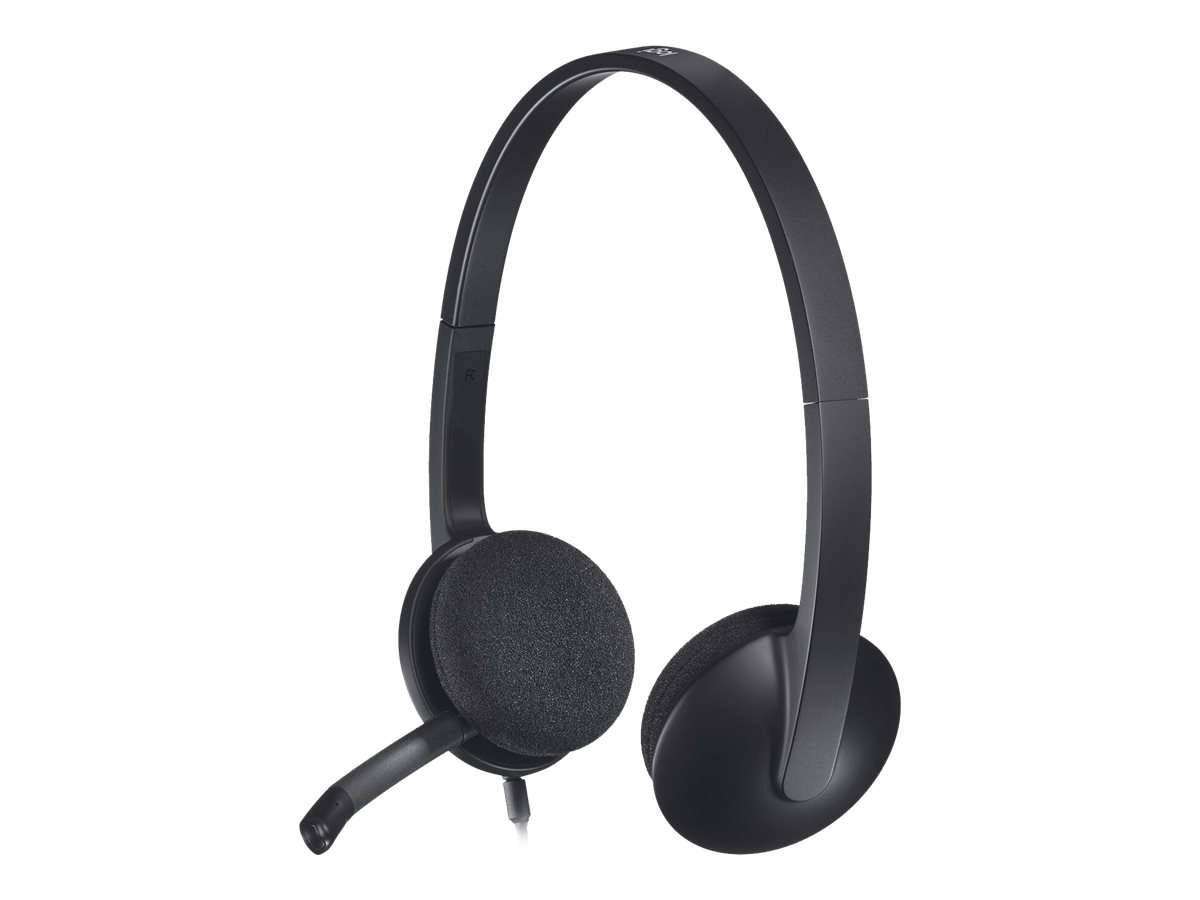 LOGITECH H340 STEREO USB-A HEADSET LOGITECH H340 STEREO USB-A HEADSET