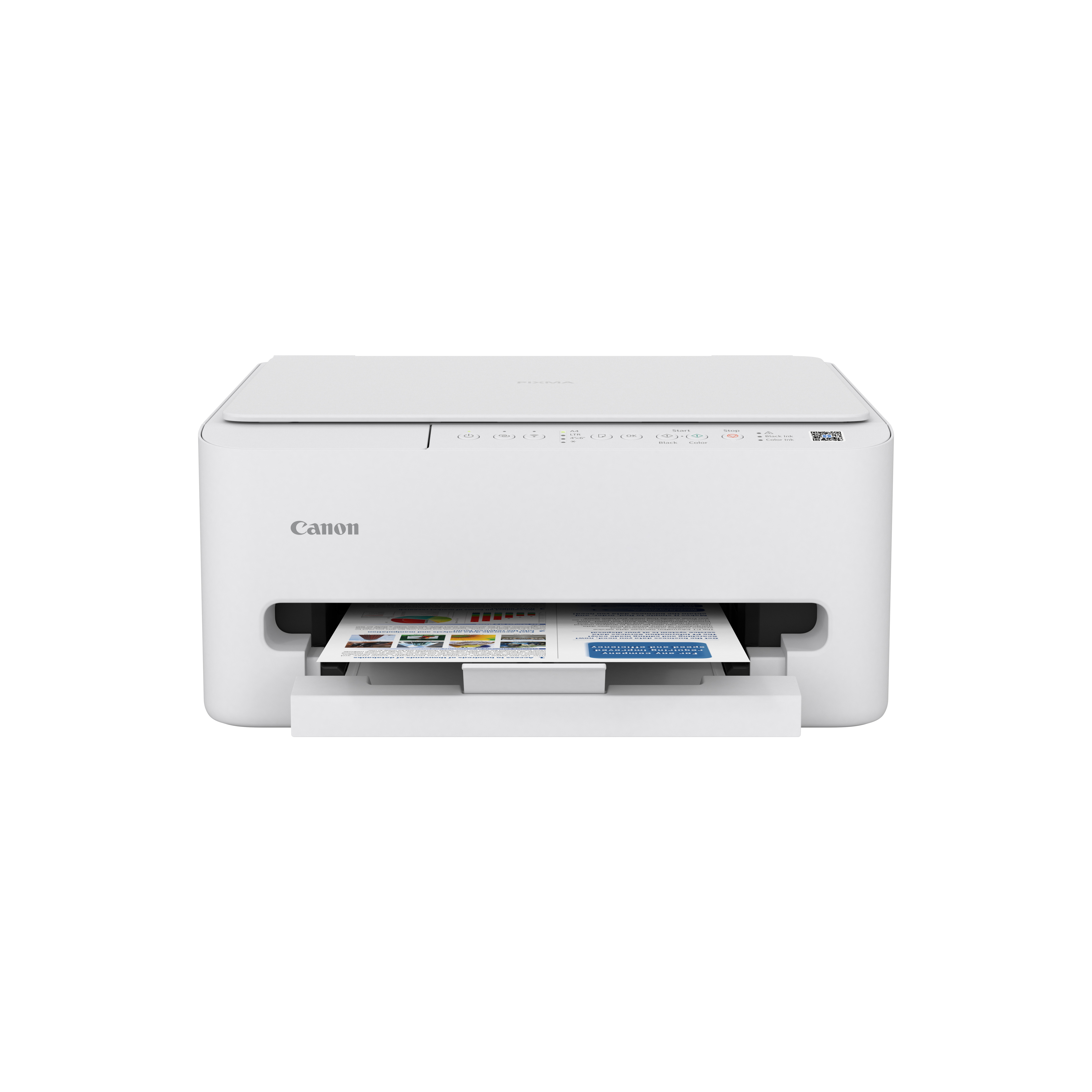 Canon PIXMA TS4150i 3 in 1 TintenstrahlMultifunktionsdrucker weiß