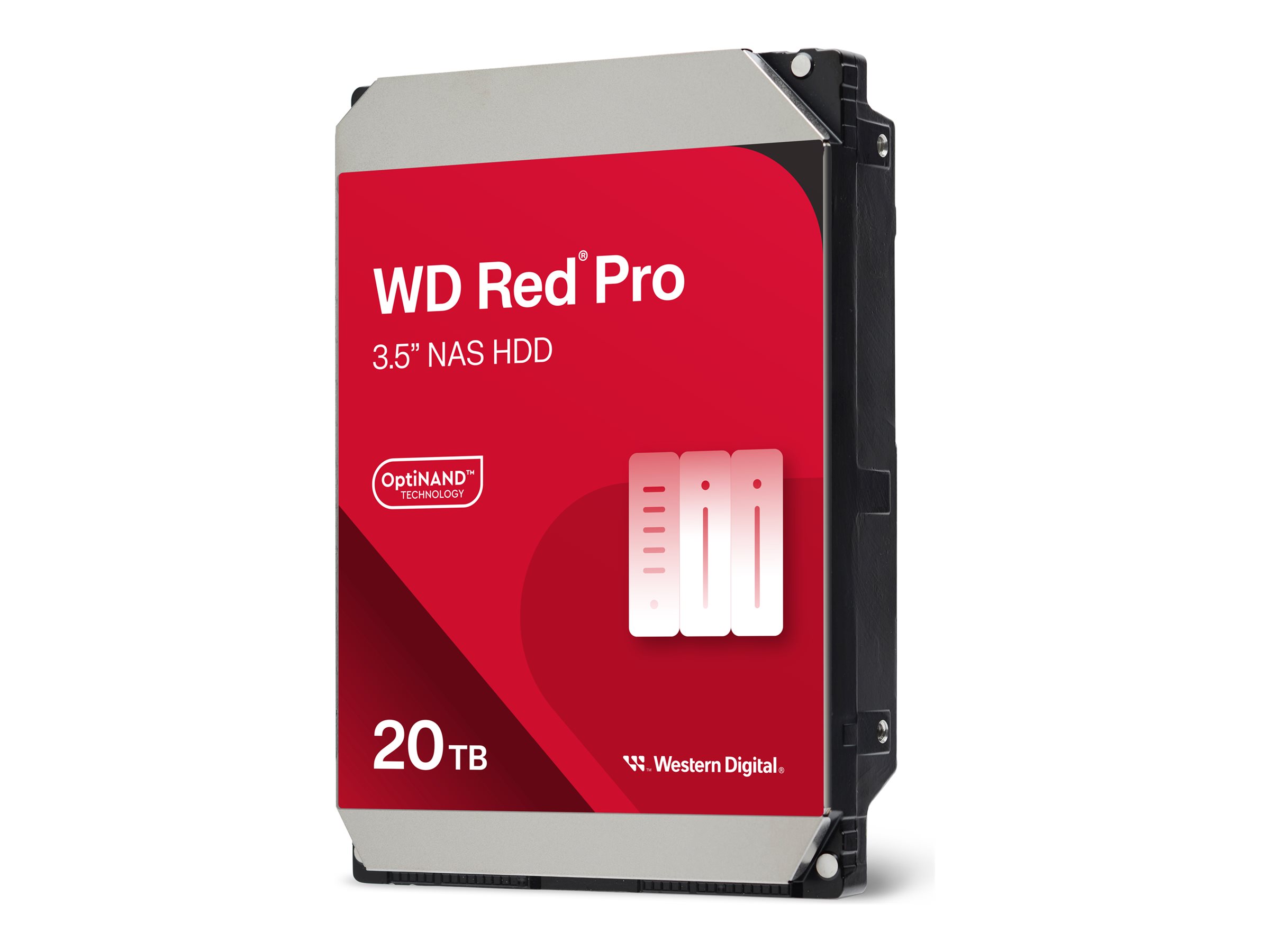 WD Red Pro    8.9cm (3.5) 20TB SATA3 7200  512MB WD201KFGX intern