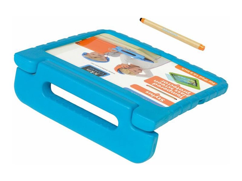 PARAT KidsCover für iPad 10 Gen11 Gen inkl StylusPen und gehärtetem Displayschutz blau