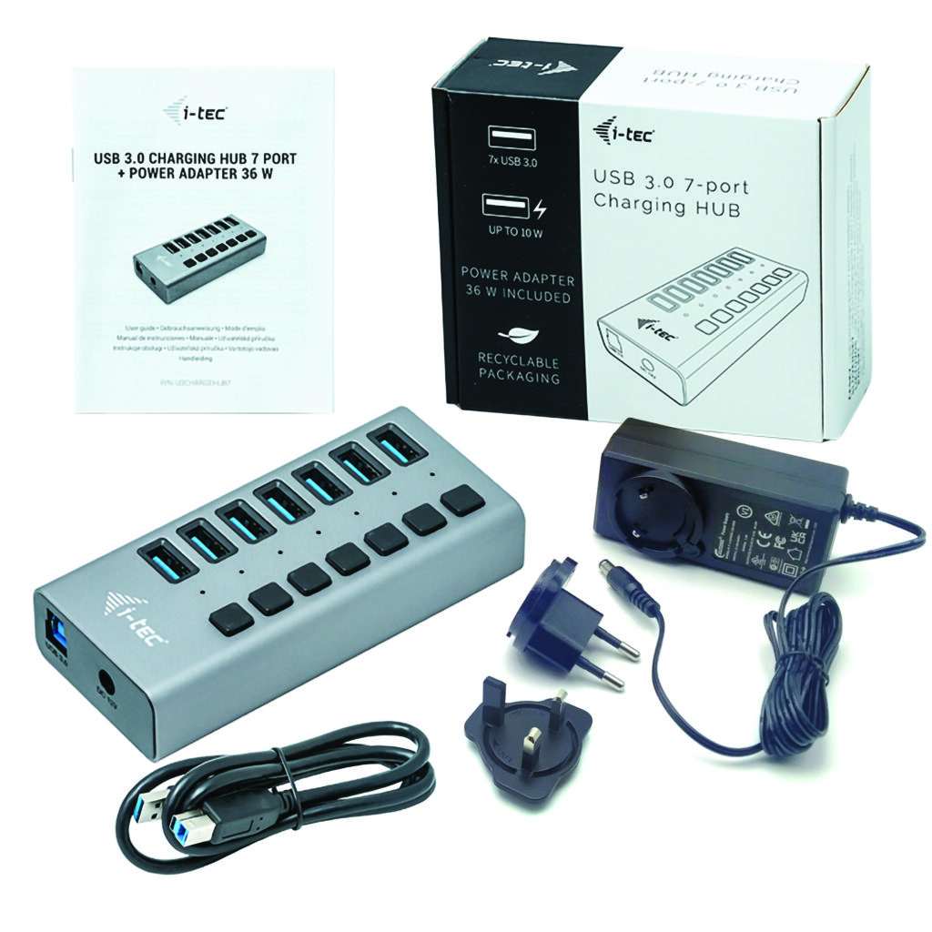 i-tec USB 3.0 Charging Hub 7-Port