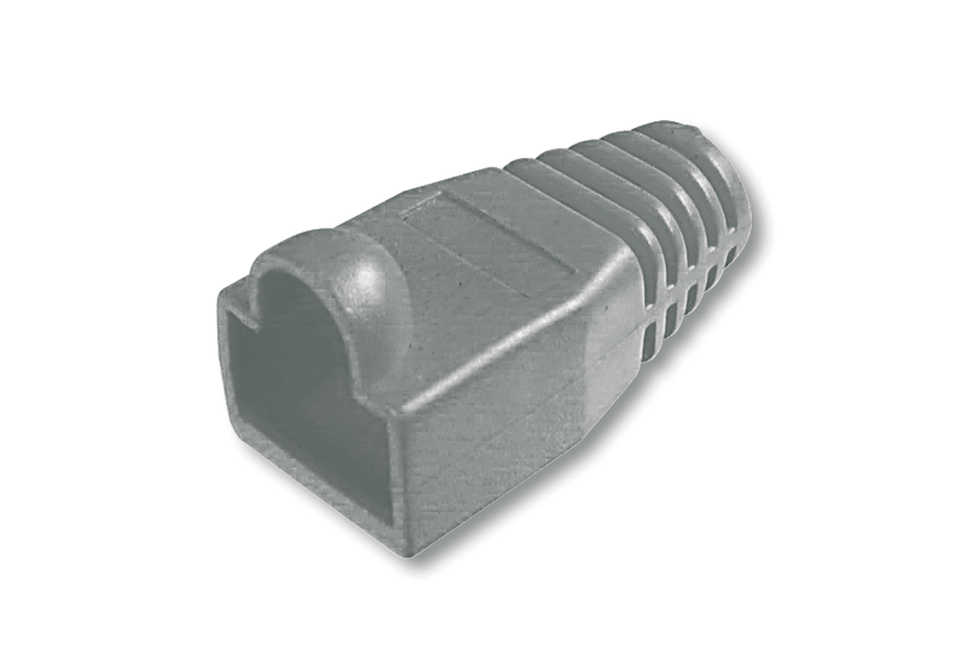 ASSMANN Knickschutzhuelle grau fuer 8P8C RJ45 Modularstecker bulk ASSMANN Knickschutzhuelle grau fuer 8P8C RJ45 Modularstecker bulk